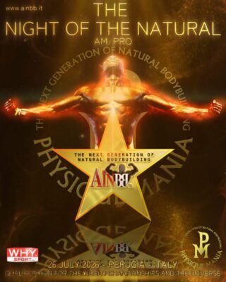AINBB – THE NIGHT OF THE NATURAL – PERUGIA (ITALIE) – 26 JUILLET 2026
